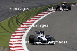 12.07.2009 Nürburg, Germany,  Nick Heidfeld (GER), BMW Sauber F1 Team, F1.09 - Formula 1 World Championship, Rd 9, German Grand Prix, Sunday Race