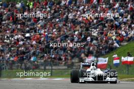 12.07.2009 Nürburg, Germany,  Nick Heidfeld (GER), BMW Sauber F1 Team, F1.09 - Formula 1 World Championship, Rd 9, German Grand Prix, Sunday Race