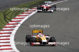 12.07.2009 Nürburg, Germany,  Nelson Piquet Jr (BRA), Renault F1 Team, R29 - Formula 1 World Championship, Rd 9, German Grand Prix, Sunday Race