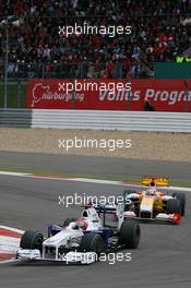 12.07.2009 Nürburg, Germany,  Robert Kubica (POL),  BMW Sauber F1 Team - Formula 1 World Championship, Rd 9, German Grand Prix, Sunday Race