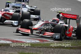 12.07.2009 Nürburg, Germany,  Heikki Kovalainen (FIN), McLaren Mercedes, MP4-24 - Formula 1 World Championship, Rd 9, German Grand Prix, Sunday Race