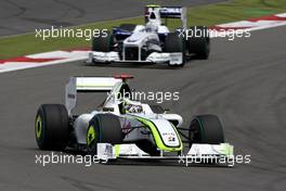 12.07.2009 Nürburg, Germany,  Jenson Button (GBR), Brawn GP, BGP001, BGP 001- Formula 1 World Championship, Rd 9, German Grand Prix, Sunday Race