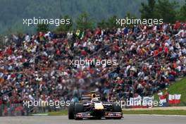 12.07.2009 Nürburg, Germany,  Sebastian Vettel (GER), Red Bull Racing, RB5 - Formula 1 World Championship, Rd 9, German Grand Prix, Sunday Race