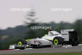 11.07.2009 NŸrburg, Germany,  Jenson Button (GBR), Brawn GP  - Formula 1 World Championship, Rd 9, German Grand Prix, Saturday Practice