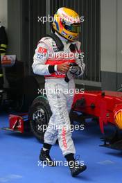 11.07.2009 NŸrburg, Germany,  Lewis Hamilton (GBR), McLaren Mercedes  - Formula 1 World Championship, Rd 9, German Grand Prix, Saturday Qualifying