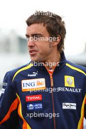 11.07.2009 Nürburg, Germany,  Fernando Alonso (ESP), Renault F1 Team - Formula 1 World Championship, Rd 9, German Grand Prix, Saturday