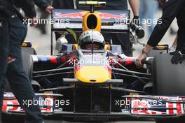 11.07.2009 Nürburg, Germany,  Sebastian Vettel (GER), Red Bull Racing - Formula 1 World Championship, Rd 9, German Grand Prix, Saturday Practice