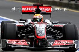 11.07.2009 Nürburg, Germany,  Lewis Hamilton (GBR), McLaren Mercedes - Formula 1 World Championship, Rd 9, German Grand Prix, Saturday Practice
