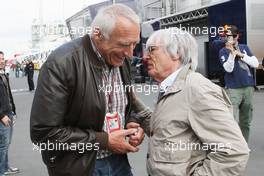 11.07.2009 Nürburg, Germany,  Dietrich Mateschitz (AUT), Owner of Red Bull (Red Bull Racing, Scuderia Toro Rosso), Bernie Ecclestone (GBR) - Formula 1 World Championship, Rd 9, German Grand Prix, Saturday