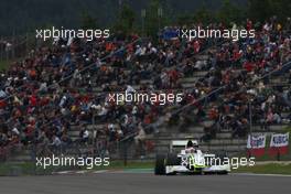 11.07.2009 NŸrburg, Germany,  Rubens Barrichello (BRA), Brawn GP  - Formula 1 World Championship, Rd 9, German Grand Prix, Saturday Qualifying