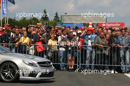09.07.2009 NŸrburg, Germany,  Fans - Formula 1 World Championship, Rd 9, German Grand Prix, Thursday