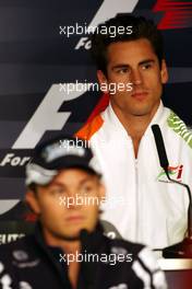 09.07.2009 Nürburg, Germany,  Adrian Sutil (GER), Force India F1 Team - Formula 1 World Championship, Rd 9, German Grand Prix, Thursday Press Conference