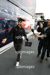 09.07.2009 NŸrburg, Germany,  Jaime Alguersuari (SPA), Test Driver, Red Bull Racing - Formula 1 World Championship, Rd 9, German Grand Prix, Thursday