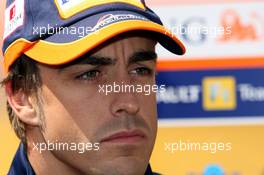 09.07.2009 Nürburg, Germany,  Fernando Alonso (ESP), Renault F1 Team - Formula 1 World Championship, Rd 9, German Grand Prix, Thursday