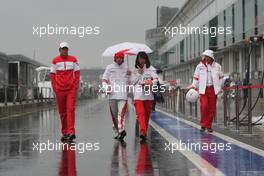 09.07.2009 Nürburg, Germany,  Jarno Trulli (ITA), Toyota Racing - Formula 1 World Championship, Rd 9, German Grand Prix, Thursday