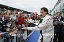 09.07.2009 Nürburg, Germany,  Robert Kubica (POL),  BMW Sauber F1 Team - Formula 1 World Championship, Rd 9, German Grand Prix, Thursday