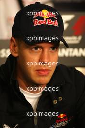 09.07.2009 Nürburg, Germany,  Sebastian Vettel (GER), Red Bull Racing - Formula 1 World Championship, Rd 9, German Grand Prix, Thursday Press Conference