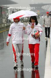 09.07.2009 NŸrburg, Germany,  Jarno Trulli (ITA), Toyota F1 Team  - Formula 1 World Championship, Rd 9, German Grand Prix, Thursday