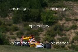 24.07.2009 Budapest, Hungary,  Fernando Alonso (ESP), Renault F1 Team  - Formula 1 World Championship, Rd 10, Hungarian Grand Prix, Friday Practice