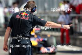 24.07.2009 Budapest, Hungary,  Mark Webber (AUS), Red Bull Racing - Formula 1 World Championship, Rd 10, Hungarian Grand Prix, Friday Practice