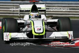 24.07.2009 Budapest, Hungary,  Jenson Button (GBR), Brawn GP  - Formula 1 World Championship, Rd 10, Hungarian Grand Prix, Friday Practice