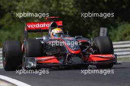 24.07.2009 Budapest, Hungary,  Lewis Hamilton (GBR), McLaren Mercedes - Formula 1 World Championship, Rd 10, Hungarian Grand Prix, Friday Practice
