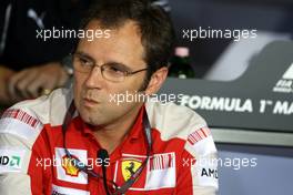 24.07.2009 Hungary,  Stefano Domenicali (ITA), Scuderia Ferrari, Sporting Director - Formula 1 World Championship, Rd 10, Hungarian Grand Prix, Friday Press Conference