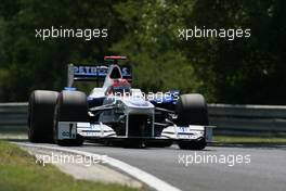 24.07.2009 Budapest, Hungary,  Robert Kubica (POL), BMW Sauber F1 Team  - Formula 1 World Championship, Rd 10, Hungarian Grand Prix, Friday Practice