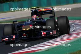 24.07.2009 Budapest, Hungary,  Sébastien Buemi (SUI), Scuderia Toro Rosso - Formula 1 World Championship, Rd 10, Hungarian Grand Prix, Friday Practice