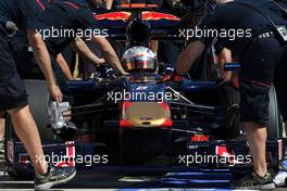 24.07.2009 Budapest, Hungary,  Jaime Alguersuari (ESP), Scuderia Toro Rosso- Formula 1 World Championship, Rd 10, Hungarian Grand Prix, Friday Practice