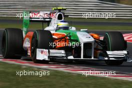 24.07.2009 Budapest, Hungary,  Giancarlo Fisichella (ITA), Force India F1 Team  - Formula 1 World Championship, Rd 10, Hungarian Grand Prix, Friday Practice