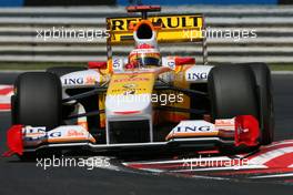 24.07.2009 Budapest, Hungary,  Fernando Alonso (ESP), Renault F1 Team  - Formula 1 World Championship, Rd 10, Hungarian Grand Prix, Friday Practice