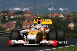 24.07.2009 Budapest, Hungary,  Nelson Piquet Jr (BRA), Renault F1 Team, R29 - Formula 1 World Championship, Rd 10, Hungarian Grand Prix, Friday Practice