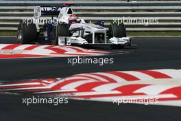 24.07.2009 Budapest, Hungary,  Robert Kubica (POL), BMW Sauber F1 Team  - Formula 1 World Championship, Rd 10, Hungarian Grand Prix, Friday Practice