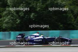 24.07.2009 Budapest, Hungary,  Nico Rosberg (GER), Williams F1 Team, FW31 - Formula 1 World Championship, Rd 10, Hungarian Grand Prix, Friday Practice
