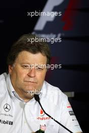 24.07.2009 Budapest, Hungary,  Norbert Haug (GER), Mercedes, Motorsport chief - Formula 1 World Championship, Rd 10, Hungarian Grand Prix, Friday Press Conference