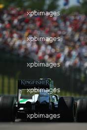 24.07.2009 Budapest, Hungary,  Giancarlo Fisichella (ITA), Force India F1 Team - Formula 1 World Championship, Rd 10, Hungarian Grand Prix, Friday Practice