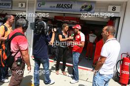26.07.2009 Budapest, Hungary,  Marc Gene (ESP), Test Driver, Scuderia Ferrari, F60  - Formula 1 World Championship, Rd 10, Hungarian Grand Prix, Sunday Pre-Race Grid