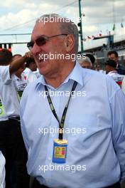26.07.2009 Budapest, Hungary,  WRC rallies commission president Morrie Chandler / New Zealand - Formula 1 World Championship, Rd 10, Hungarian Grand Prix, Sunday Pre-Race Grid