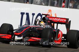 26.07.2009 Budapest, Hungary,  Lewis Hamilton (GBR), McLaren Mercedes - Formula 1 World Championship, Rd 10, Hungarian Grand Prix, Sunday Podium