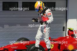 26.07.2009 Budapest, Hungary,  Lewis Hamilton (GBR), McLaren Mercedes  - Formula 1 World Championship, Rd 10, Hungarian Grand Prix, Sunday Podium