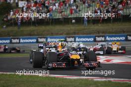 26.07.2009 Budapest, Hungary,  Sebastian Vettel (GER), Red Bull Racing, RB5 - Formula 1 World Championship, Rd 10, Hungarian Grand Prix, Sunday Race