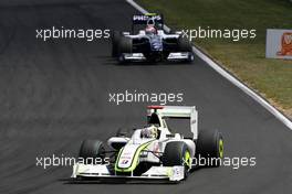26.07.2009 Budapest, Hungary,  Jenson Button (GBR), BrawnGP - Formula 1 World Championship, Rd 10, Hungarian Grand Prix, Sunday Race