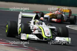 26.07.2009 Budapest, Hungary,  Jenson Button (GBR), Brawn GP  - Formula 1 World Championship, Rd 10, Hungarian Grand Prix, Sunday Race