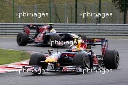 26.07.2009 Budapest, Hungary,  Sebastian Vettel (GER), Red Bull Racing - Formula 1 World Championship, Rd 10, Hungarian Grand Prix, Sunday Race