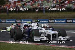 26.07.2009 Budapest, Hungary,  Nick Heidfeld (GER), BMW Sauber F1 Team, F1.09 - Formula 1 World Championship, Rd 10, Hungarian Grand Prix, Sunday Race