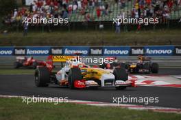 26.07.2009 Budapest, Hungary,  Fernando Alonso (ESP), Renault F1 Team, R29 - Formula 1 World Championship, Rd 10, Hungarian Grand Prix, Sunday Race