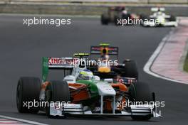 26.07.2009 Budapest, Hungary,  Giancarlo Fisichella (ITA), Force India F1 Team  - Formula 1 World Championship, Rd 10, Hungarian Grand Prix, Sunday Race