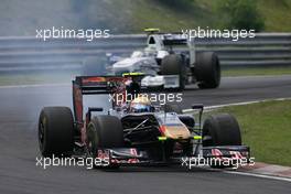 26.07.2009 Budapest, Hungary,  Sebastien Buemi (SUI), Scuderia Toro Rosso  - Formula 1 World Championship, Rd 10, Hungarian Grand Prix, Sunday Race