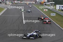 26.07.2009 Budapest, Hungary,  Nico Rosberg (GER), Williams F1 Team - Formula 1 World Championship, Rd 10, Hungarian Grand Prix, Sunday Race